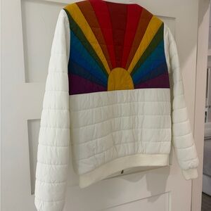 Aviator Nation Women’s Sunburst Puffer Jacket XS